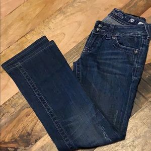 Miss Me boot cut denim jeans 26r